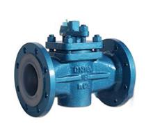 襯氟法蘭旋塞閥